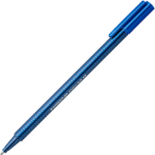STAEDTLER 437 XB-3 TRIPLUS BALL PEN BLUE 1.6MM
