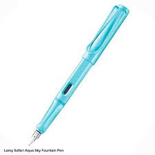 LAMY SAFARI M T10 AQUA SKY FOUNTAIN PEN