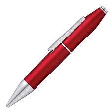 CROSS AT0725-3 EDGE XSERIES RED ROLLER BALL PEN
