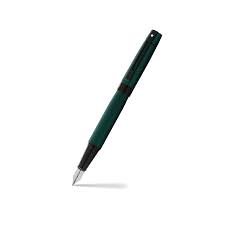 SHEAFFER 9346 MATTE GREEN WITH BLACK TRIM M FOUNTAIN PEN