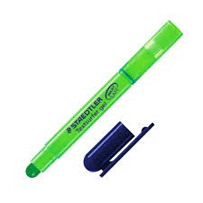 STAEDTLER 264-05 GEL HIGHLIGHTER GREEN
