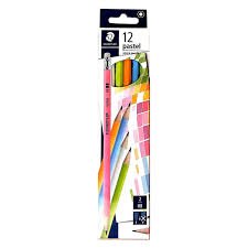 STAEDTLER 132-43 C12 NORICA PENCIL PASTEL BODY COLOR MULTI - PACK 12