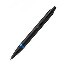 PARKER IM MARINE BLUE BLACK TRIM BALL PEN