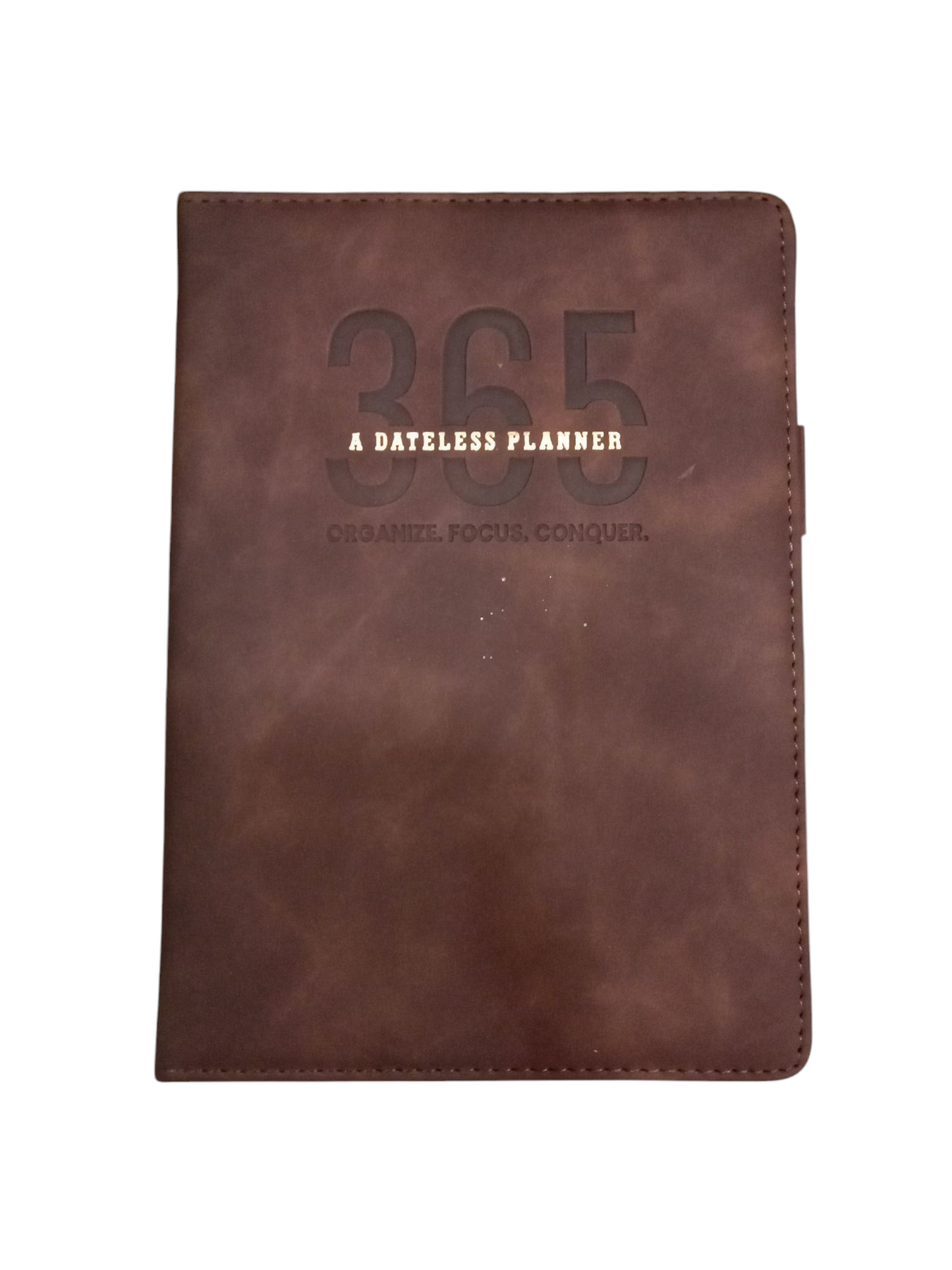 SCHOLAR 365 A5 PLANNER JOURNAL NOTEBOOK 416PAGES - BROWN