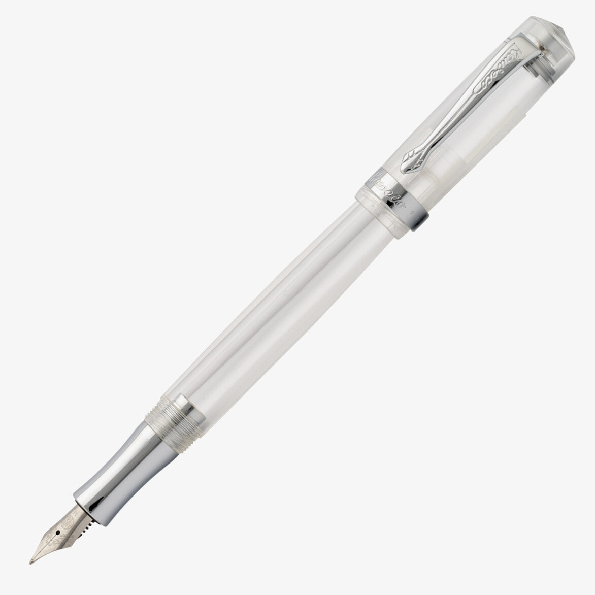 KAWECO 10001189 STUDENT TRANSPARENT MEDIUM NIB FOUNTAIN PEN