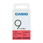CASIO XR9RD1 TAPE CARTRIDGE BLK-RD 495