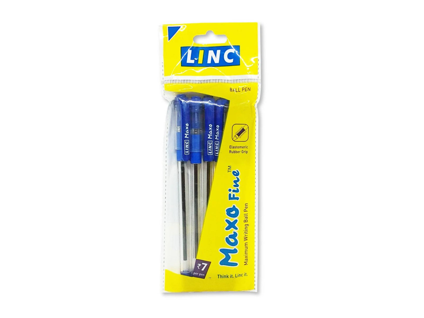 LINC MAXO FINE BALL PEN PACK OF 5PCS - BLUE