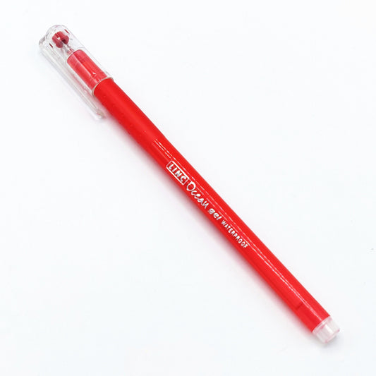 LINC OCEAN GEL PEN PACK OF 10PCS - RED