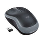 LOGITECH M 185 BLACK WIRELESS MOUSE