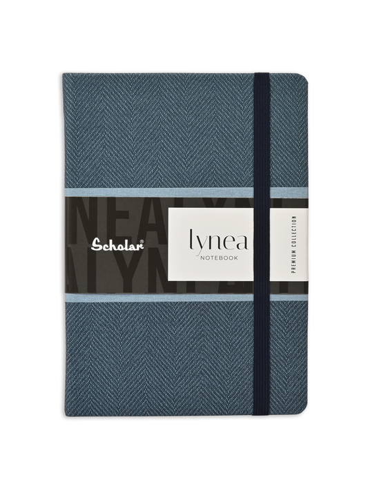 SCH LYN2 A5 LYNEA NOTEBOOK BLUE 400