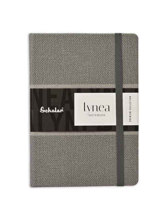 SCHOLAR LYN2 A5 LYNEA NOTEBOOK - GREY