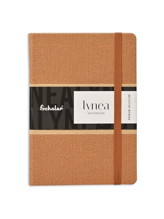 SCHOLAR LYN2 A5 LYNEA NOTEBOOK - TAN