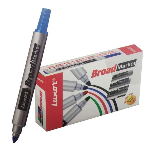 LUXOR 971 BROAD MARKER PACK OF 10PCS