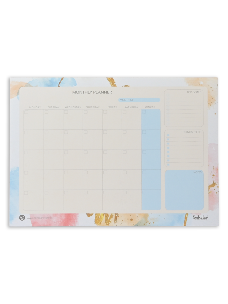 SCH MPL4H A4 MONTHLY PLANNER HORIZON 250