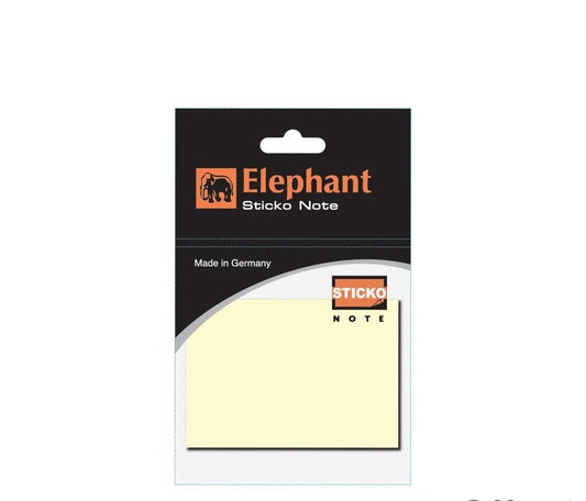 ELEPHANT 165536 2*3 STICKY NOTES YL
