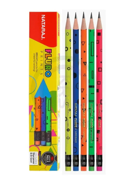 NT FLURO PRINT RT PENCILS 60
