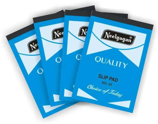 NEELGAGAN SLIP PAD NO. 33 RULED