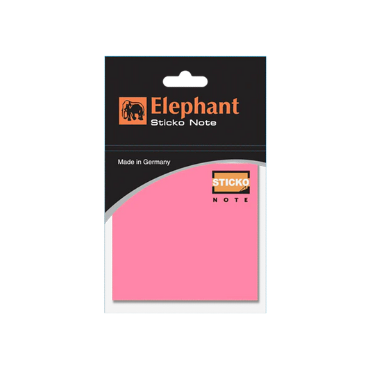 ELEPHANT 106904 3*3 STICKY NOTES PK