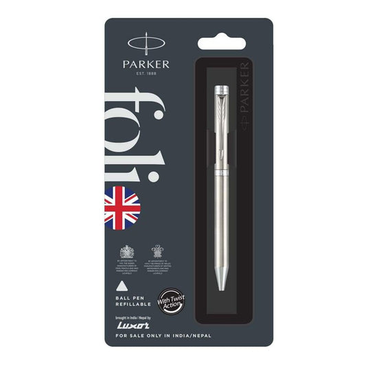 PARKER FOLIO STAINLESS STEEL CT BP