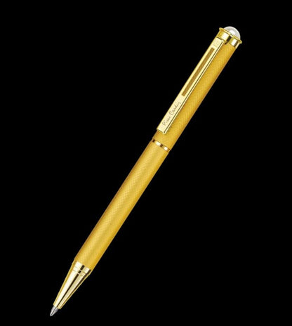PIERRE CARDIN PEARL SATIN GOLD BALL PEN