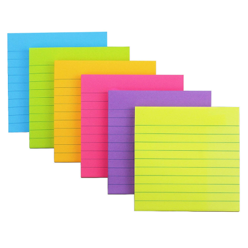 PLANFIX 006 STICKY PAD RULED 4X4 100SHEETS