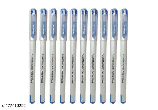 UNOMAX GELTRON PEARL GEL PEN PACK OF 10N