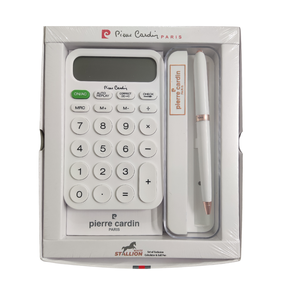 PIERRE CARDIN WHITE STALLION SET BP+CALSI