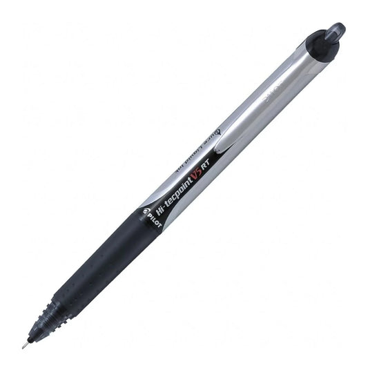 PILOT 1110 HI-TECPOINT V5 RETRACTABLE PEN - BLACK