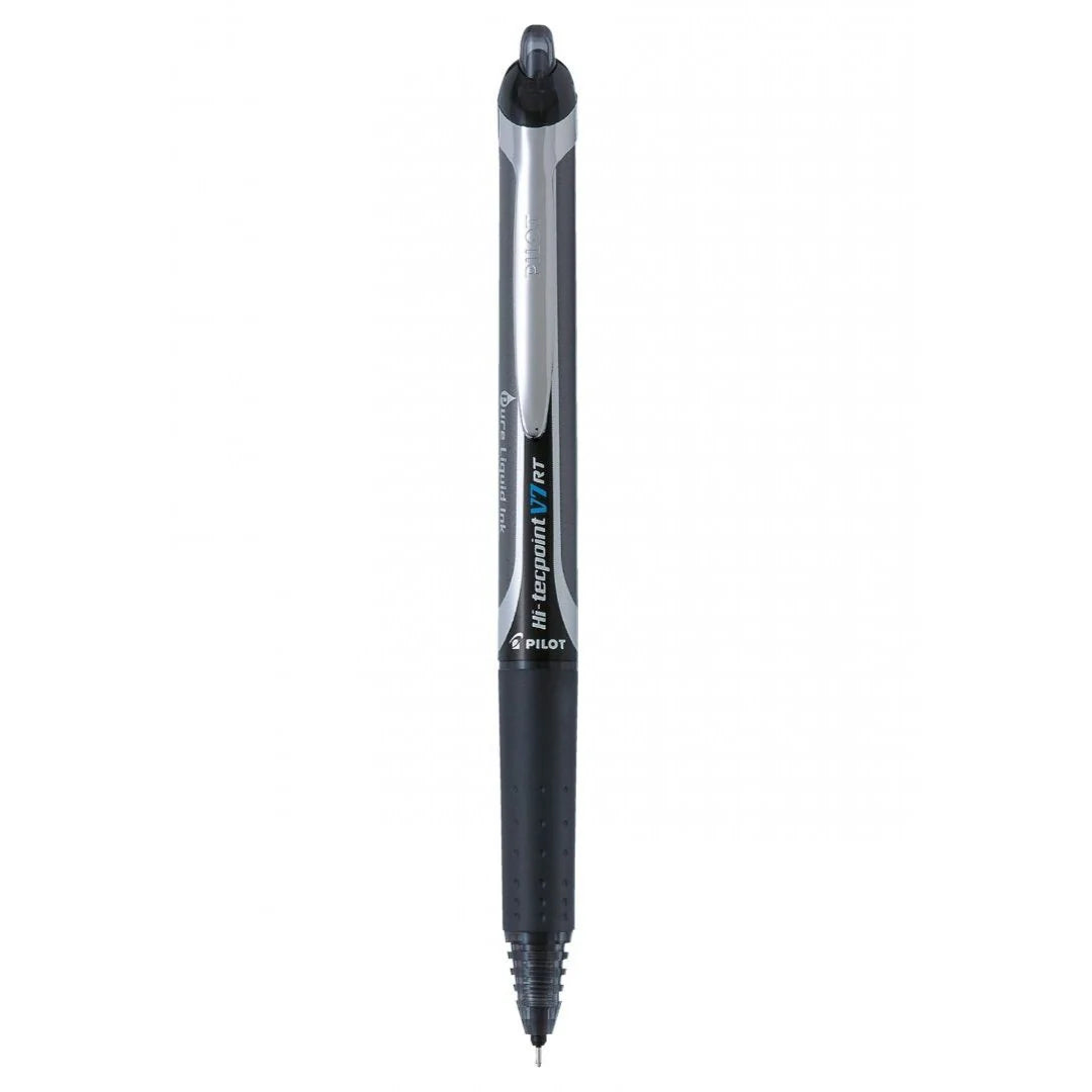 PILOT 1111 HI-TECPOINT V7 RETRACTABLE PEN - BLACK