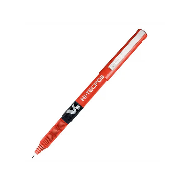 PILOT 1102 HI-TECPOINT V5 PEN - RED
