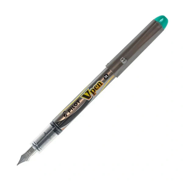 PILOT 1113 V FOUNTAIN PEN - GREEN