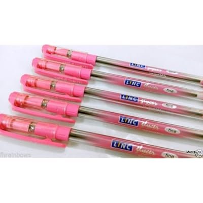 LINC GLYCER BALL PEN PACK OF 10 PCS - PINK