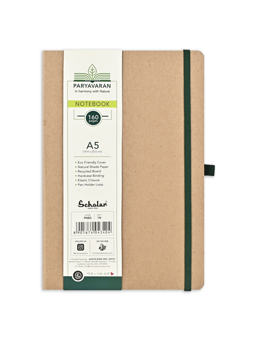 SCHOLAR PNB2 A5 PARYAVARAN NOTEBOOK