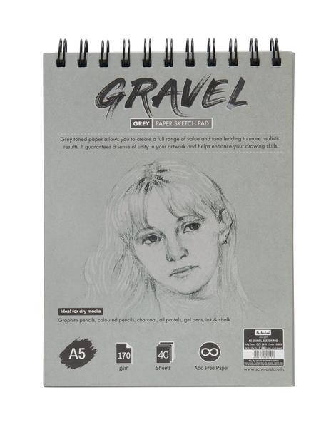 SCH GSP2 A5 GRAVEL SKETCH PAD 240