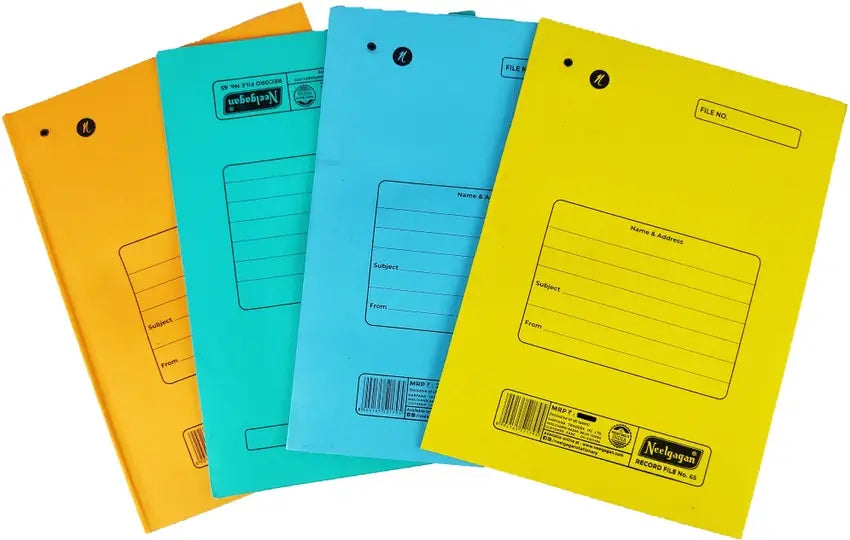 NEELGAGAN OFFICE RECORD FILE NO 65