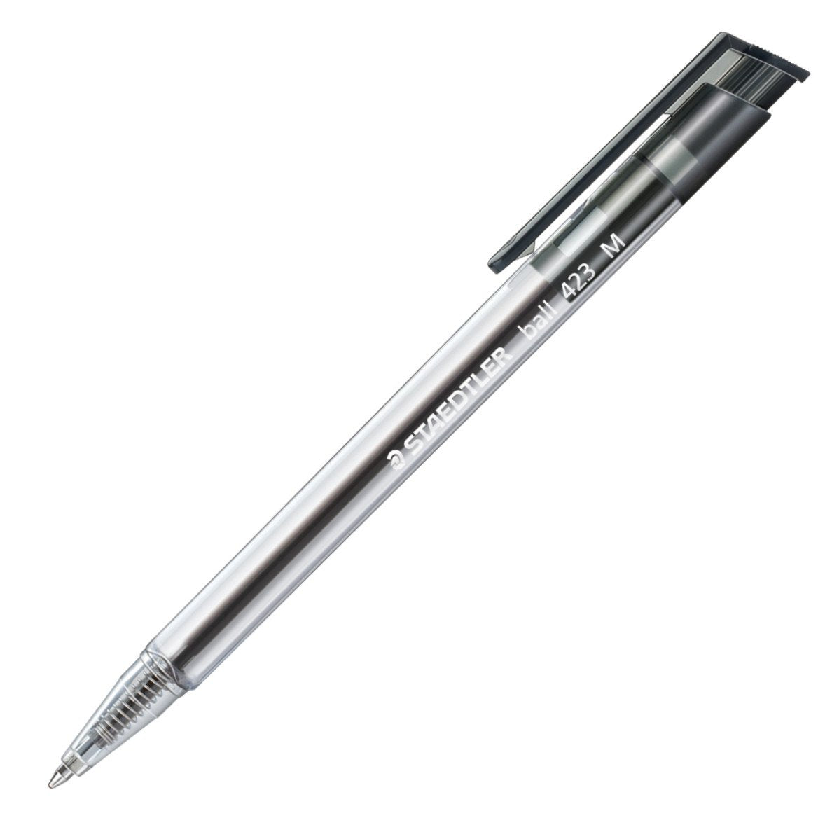 STAEDTLER 423 M BALL PEN 0.45MM - BLACK, PACK OF 1