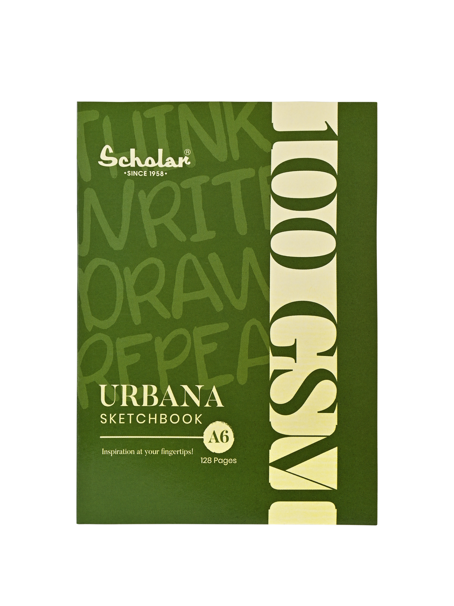 SCHOLAR UBS1 A6 URBANA SKETCH BOOK 128PAGES