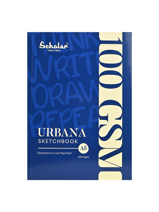 SCHOLAR UBS2 A5 URBANA SKETCH BOOK 128PAGES