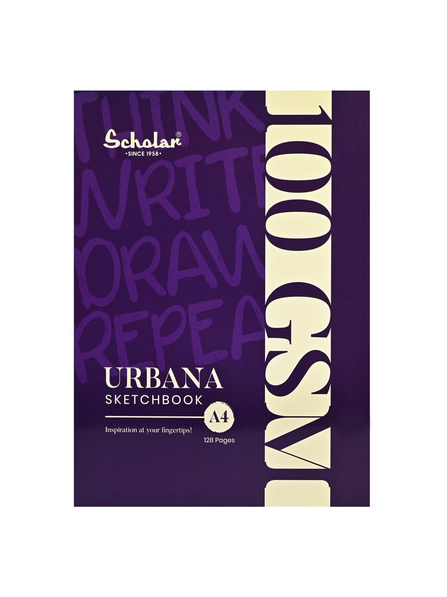 SCHOLAR UBS4 A4 URBANA SKETCH BOOK 128PAGES