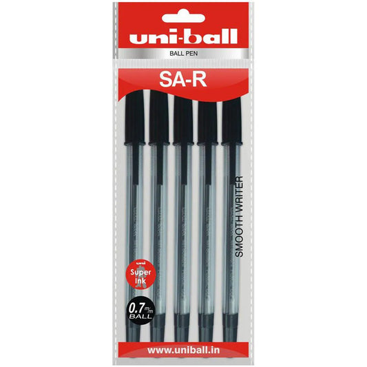 UNIBALL SA-R 0.7MM SLEEK BLACK BP