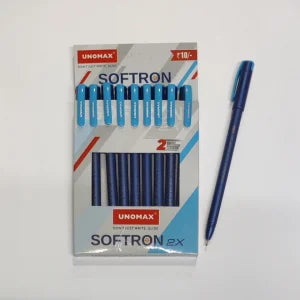 UNOMAX SOFTRON 2X BP PACK OF 10N - BLUE