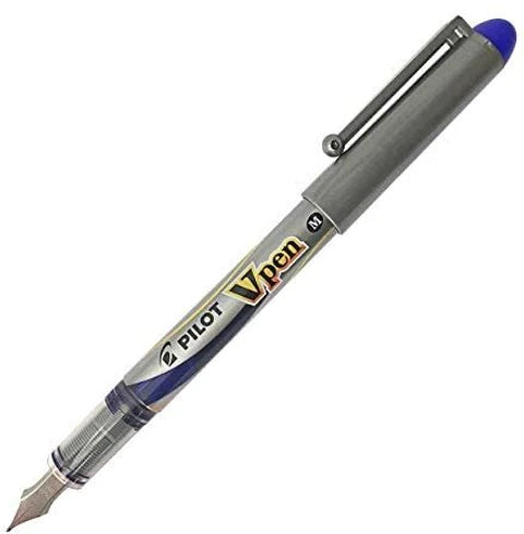 PILOT 1113 V FOUNTAIN PEN - BLUE