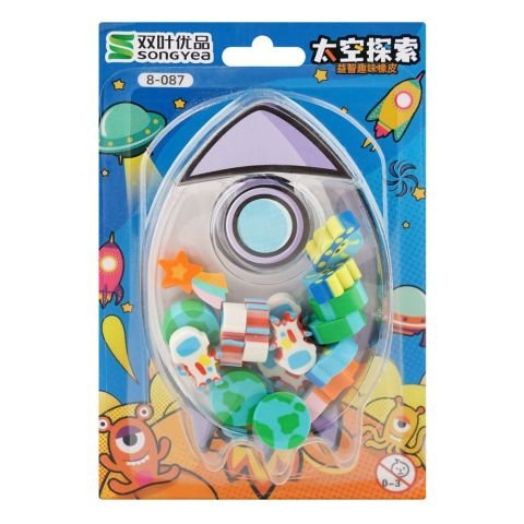 ERASER 8087 ROCKET ERASER SET