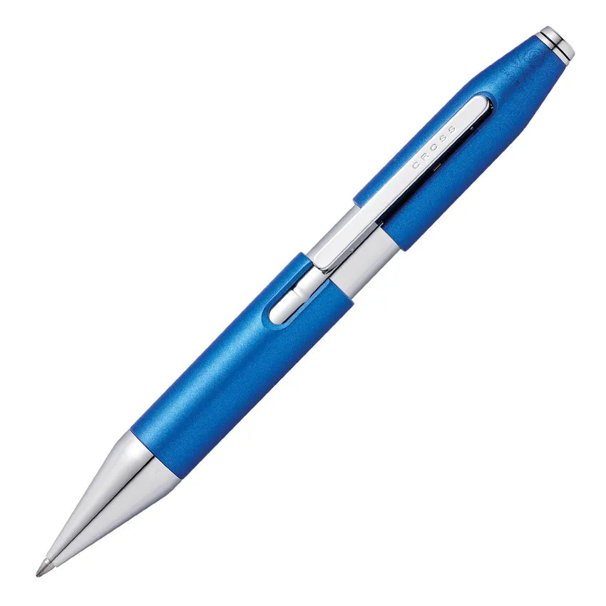 CROSS AT0725-4 EDGE  COBALT BLUE ROLLER BALL