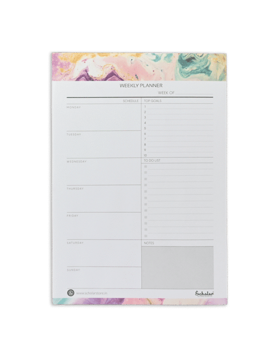 SCH WPL4V WEEKLY PLANNER VERTICAL 280