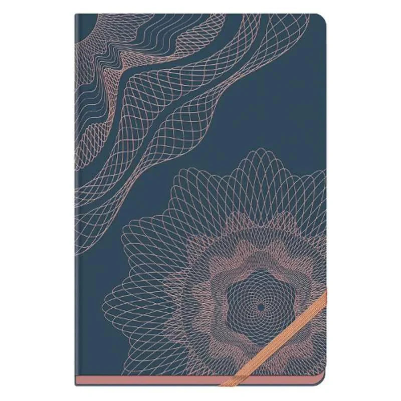 HQ 27066 A5 GOLD RUSH NOTEBOOK 192PAGES - BLUE