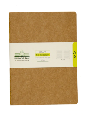 SCHOLAR KNB1 A6 PARYAVARAN NOTEBOOK (RULED) 80PGS