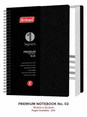 NEELGAGAN PREMIUM NOTEBOOK  NO.2 1 SEGMENT 160 PAGES 170