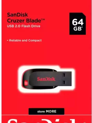 SANDISK CZ50 64GB USB PEN DRIVE