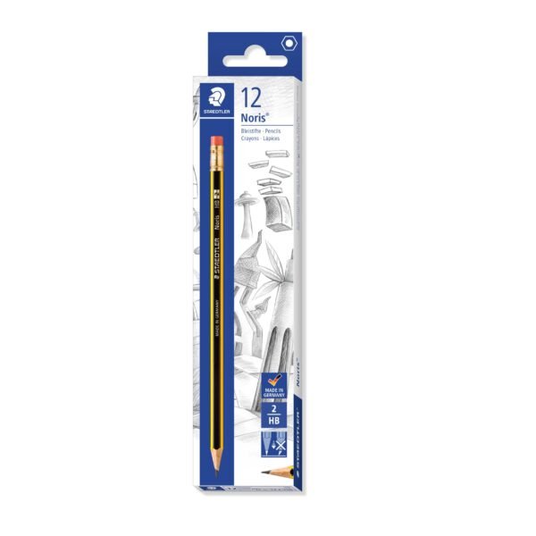 STAEDTLER 122 HB NORIS PENCIL PACK OF 12PCS